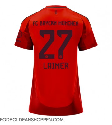 Bayern Munich Konrad Laimer #27 Hjemmebanetrøje Dame 2024-25 Kortærmet